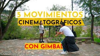 5 MOVIMIENTOS CINEMATOGRÁFICOS CON GIMBAL DJI RS3 PRO