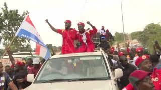 Kyagulanyi, Nalukoola hold peaceful political rally in Kawempe