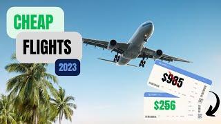 8 Ways to Find Cheap Flights in 2023 | Travel Hacks