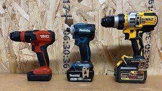 Impact Driver vs Hammer Drill/Driver              Whats the Difference?