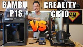 Bambu P1S 3D Printer VS My Old Creality CR10 - I've Been Missing Out!