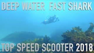 (SUPER FAST) UNDERWATER SCOOTER  the WHITE SHARK MIX (SEARCH for GREAT WHITE SHARKS)