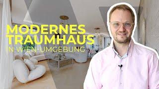 Modernes Designerhaus mit Pool & Garten in Wien-Umgebung