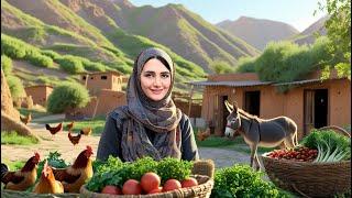 Village Lifestyle Iran: Amazing Cooking & Donkey Riding