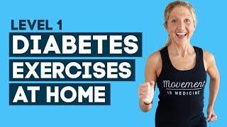 Diabetes Exercises At Home Workout: To Help Control Diabetes (Level 1)