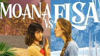 Rap Battle: Moana Vs. Elsa