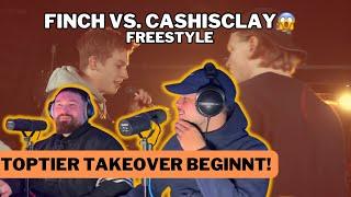 FINCH VS. CASHISCLAY  TOPTIER TAKEOVER RAPBATTLE | REACTION