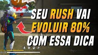 5 DICAS COMO MELHORAR O RUSH NO FREE FIRE !! DICAS FREE FIRE