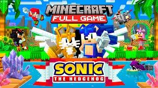 Minecraft x Sonic the Hedgehog - Full Gameplay Playthrough (Full Game)