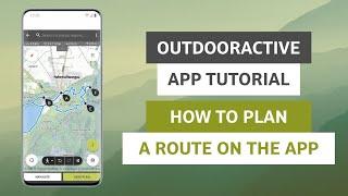 How to plan a route on Outdooractive - Android & iOS App Tutorial - Route Planner