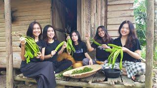 Gadis Dayak || Jengkol & Petai, makanan paling disukai Suku Dayak