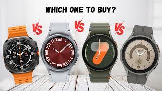 Galaxy Watch Ultra Vs Galaxy Watch 6 Classic Vs Galaxy Watch 7 Vs Galaxy Watch 5 Pro