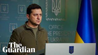 'We are defending Ukraine alone,' Zelenskiy says as Russia approaches Kyiv