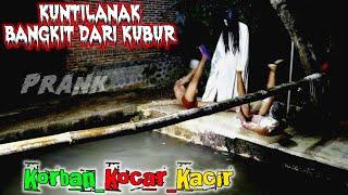 PRANKKUNTILANAK BANGKIT DARI KUBUR.. MALAH NYASAR GANGGUIN BRONDONG LAGI MANDI |  lucu bikin ngakak