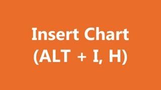 Excel Shortcuts - Insert Chart