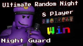 8 Player Night Guard win Ultimate Random Night 0.13.0