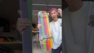 MOST COLORFUL SKATEBOARD EVER!?