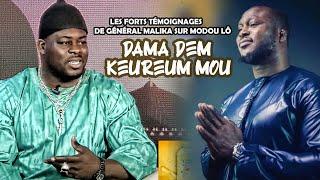 Les forts témoignages de Général Malika sur Modou Lô : "dama dem keureum mou diap sama loxo..."