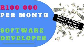 How to make R100 000 per month as a Software Developer in South Africa