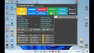 Remove frp or Password / Latest ACT Unlock Tool Pro.