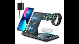 LINK:  Wireless Charger, 3 in 1 Wireless Charging Station, Fast Wireless Charger Stand for iPhone