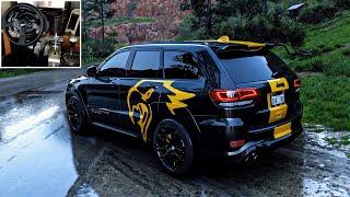 1000HP Jeep Trackhawk - Forza Horizon 5 | Thrustmaster T300RS Gameplay