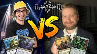 Dual POV: @yellowhatmtg   VS  Aspiringspike | MTGO Creator Showdown | Abzan vs Living End | MTGO