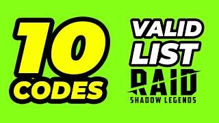 Raid Shadow Legends promo codeNot expired listAll Raid Shadow Legends promo codes 2023