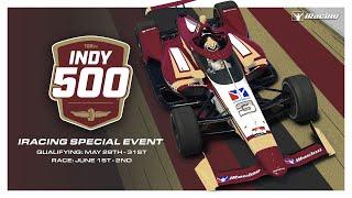 The iRacing INDY 500 | Indianapolis Motor Speedway | Open Setup