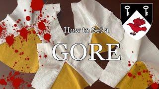 Not THAT Kind of Gore: How to Sew an Inset Gore || A CosTutorial