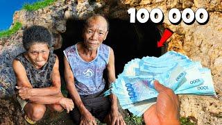 Nagbigay ako ng 100,000 sa nakatira sa kuweba