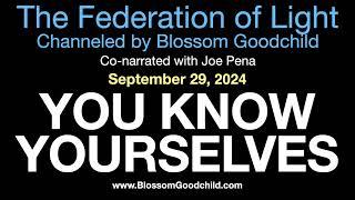 STAND IN YOUR LIGHT | Blossom Goodchild channeling the Federation of Light   09 29 24