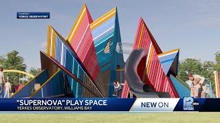 Supernova-inspired accessible play space designed for Yerkes Observatory