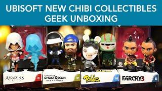 The Ubi Heroes Series 1 & Rainbow Six Siege Chibi Series 5 Figurine Collection | GEEK UNBOXING