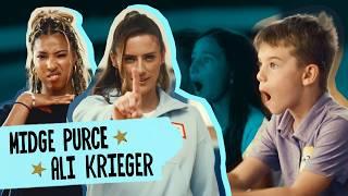 Soccer Pros Ali Krieger and Midge Purce Face Off Against Kids | Celebrity Substitute