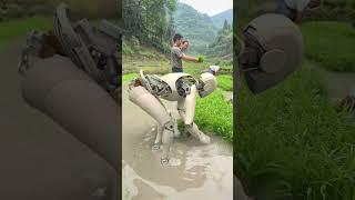 The research and development direction of using rice planting robots to replace human labor is incor