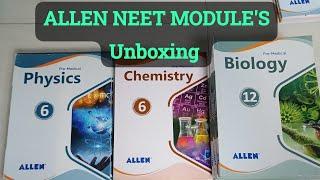 Allen Neet study material detailed review | Allen Neet Module 2025