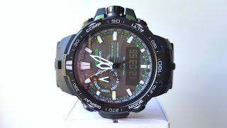 Взгляд на CASIO PRO TREK PRW-6000Y-1A. Main functoins and design