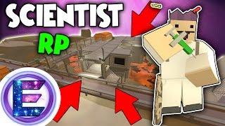 CRAZY SCIENTIST RP - Secret testing facility - Unturned Roleplay ( Funny Moments ) Part 1