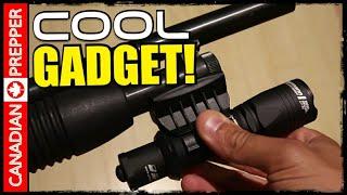 Armytek Magnetic Flashlight BoomStick Mount!