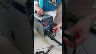 Gasless two-way welding line method #Gasless two-way welding machine