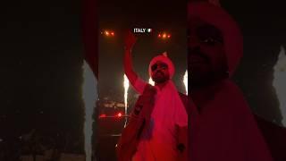 Diljit Dosanjh live show Italy  first time in Italy punjabi ta punjabi hunde ne #diljitdosanjh