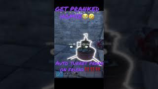 Rust Console Auto Turret Prank On Friend ‼️(Get Pranked) #rustconsole #xboxone #pranked