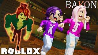 ESCAPE THE LIBRARY FROM BAKONETTE!  / Roblox: Bakon Chapter 2