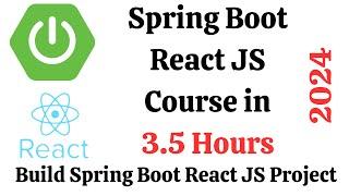 Spring Boot React JS Full-Stack Project | Employee Management System | Spring Boot React JS Course