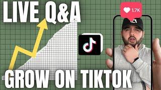 How To Grow on Tiktok - Live Q & A Tiktok Growth Secrets