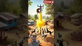 You Won't Believe What This Monkey Did to 50 Dogs!#shorts #boomawards #mydingaling #letterboxd #yt