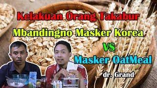 Review Dokter Grand Masker Royal Jelly Nature Republic Vs DIY Oat Meal Skincare Kosmetik