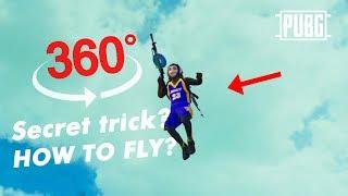 *NEW* TRICK WAS FOUND?! HOW TO FLY IN PUBG Mobile.