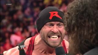 Mick Foley confronts Ryback: Raw, April 22, 2013